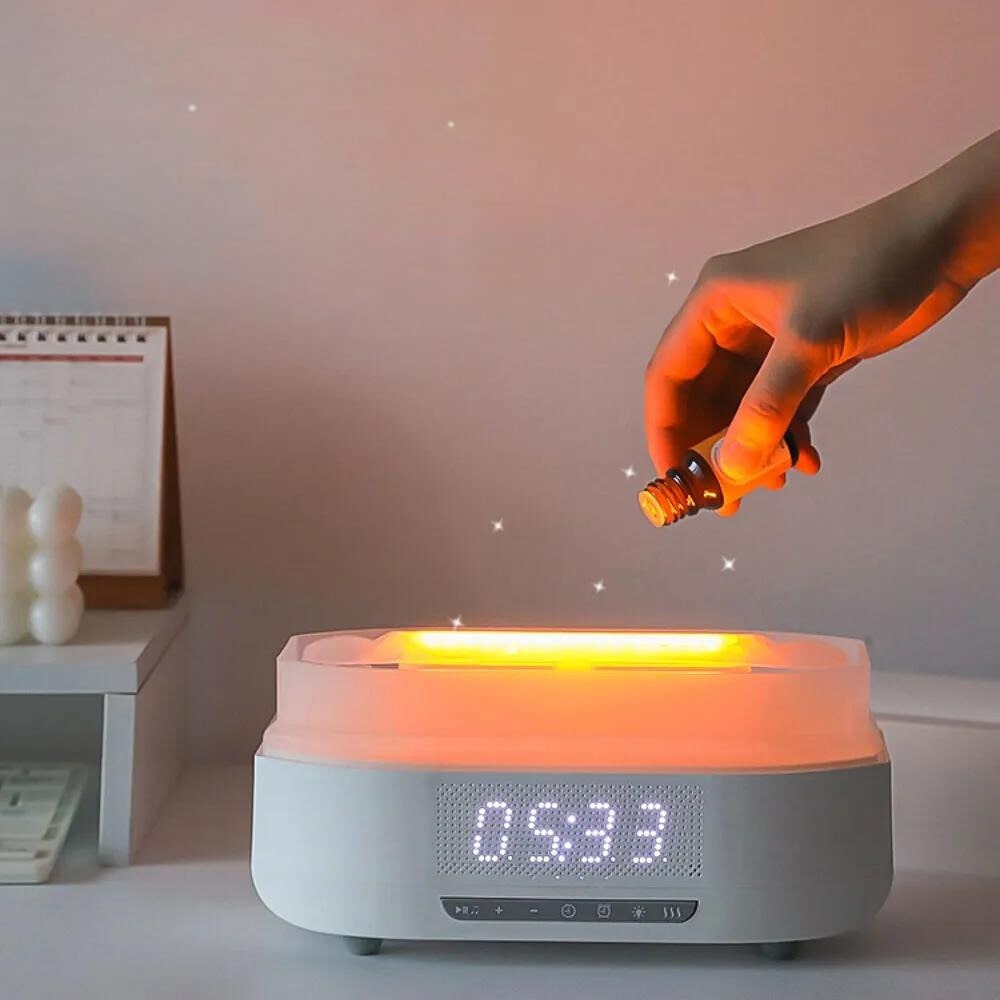 Flame Lamp Bluetooth Speaker