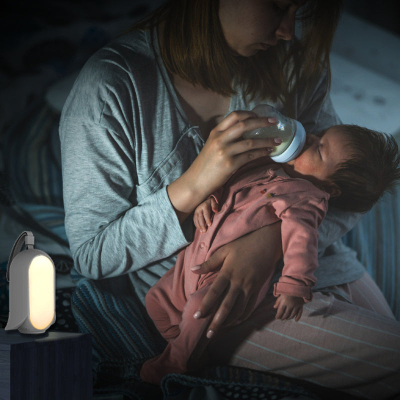 Smart Baby Sleep Soother with White Noise and Night Light