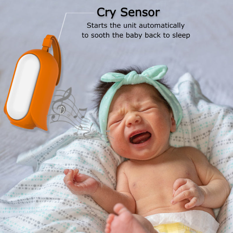 Smart Baby Sleep Soother with White Noise and Night Light