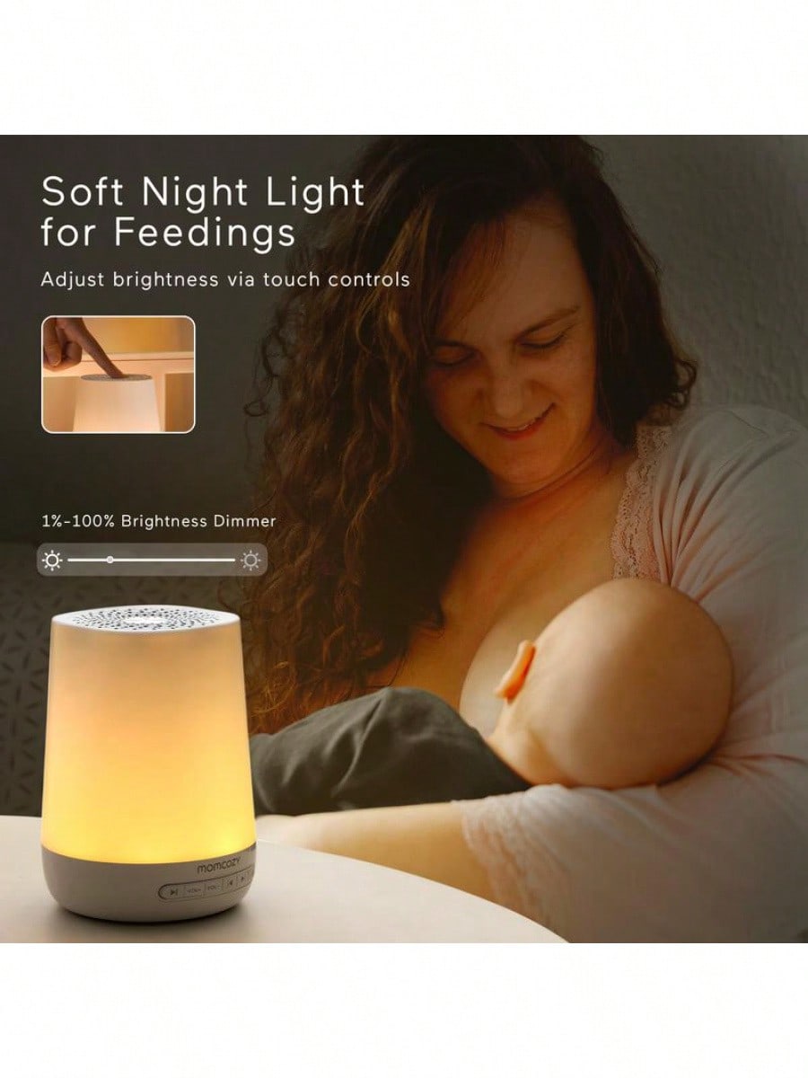 Sound Machine NightLight, White Noise Machine ForSleeping With 34 Soothing SoundsTimer, App Remote Control, PersonalSleep Routine
