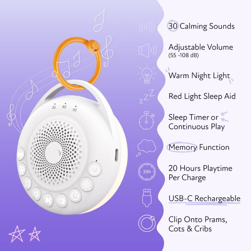 hestinn Portable Pro White Noise Machine