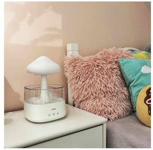 white Noise Rain Cloud Air Humidifier