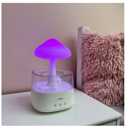white Noise Rain Cloud Air Humidifier